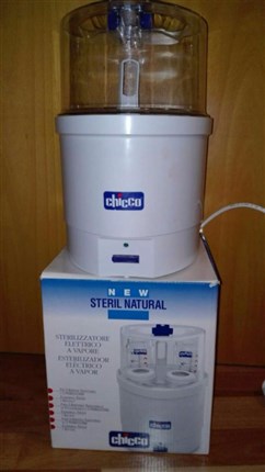 Esterilizador eléctrico de vapor Chicco de segunda mano